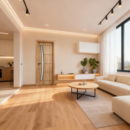 Usa interior HDF cu toc reglabil din MDF/PAL - Colectia STENOIR 7.0 [2]