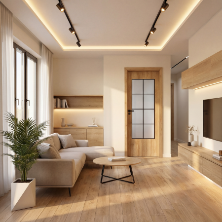 Usa interior HDF cu toc reglabil din MDF/PAL - Colectia STENOIR 7.2 [1]