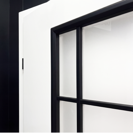 Usa interior Alba HDF cu toc reglabil din MDF/PAL - Colectia STENOIR Alb 7.2 [2]