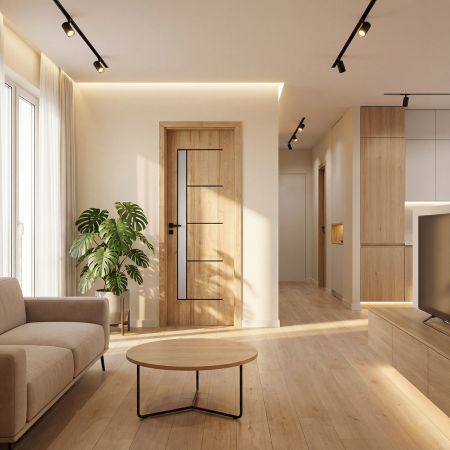 Usa interior HDF cu toc reglabil din MDF/PAL - Colectia STENOIR 7.5 [1]