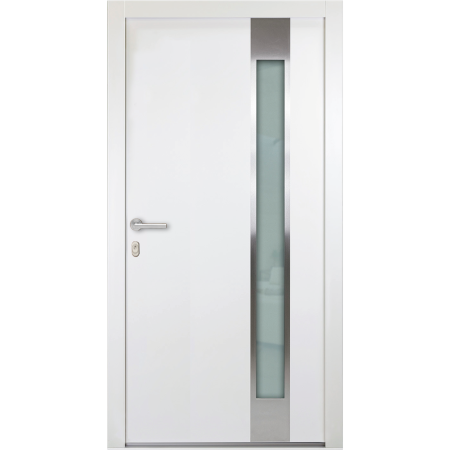 Usi de intrare in casa - Usa Metalica de intrare in casa Turenwerke AC68-04, ALB 1020 X 2020