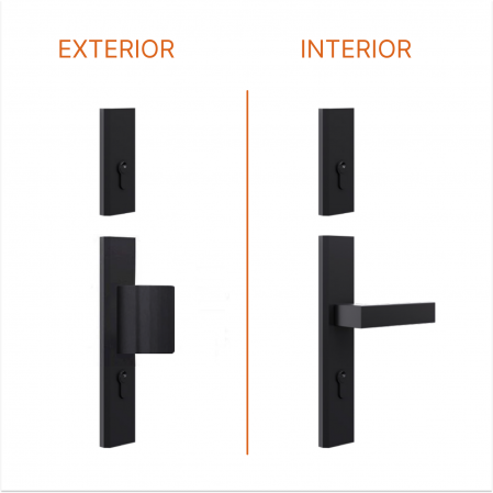 Usa Metalica din otel de intrare in casa Turenwerke ATU68 - Blackline ST/DR [4]