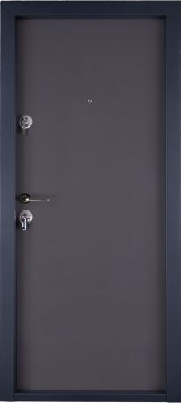 Usi de intrare - Usa metalica intrare apartament placata cu MDF Gri Antracit - Mega EKO P+ 9000