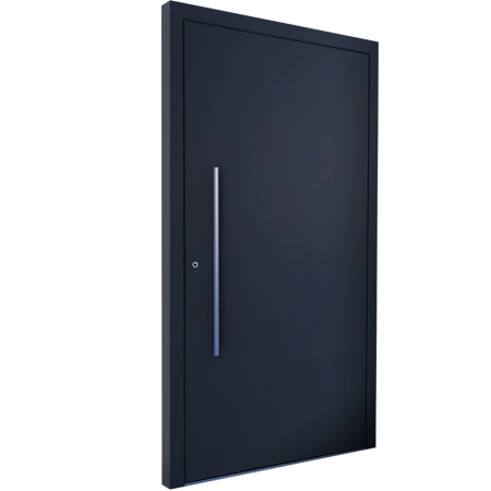 Usi de intrare in casa - Usa pivotanta de intrare in casa din otel – Model PIVOT, gri antracit RAL 7016