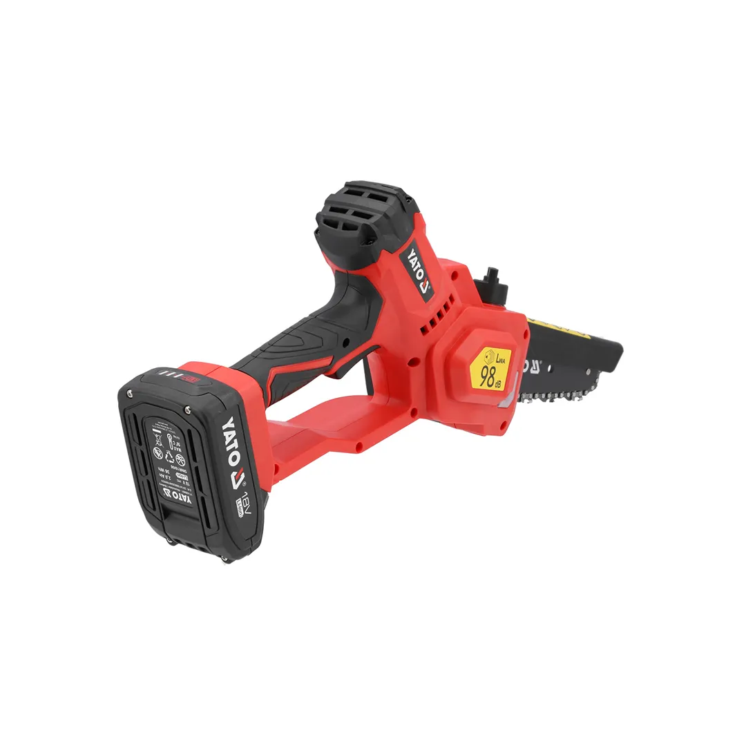 Аккумуляторная цепная пила 176 мм 18 В Yato [1]