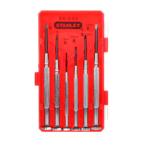 Accesorii - Stanley 1-66-039 Set de șurubelnițe de precizie (6 piese)