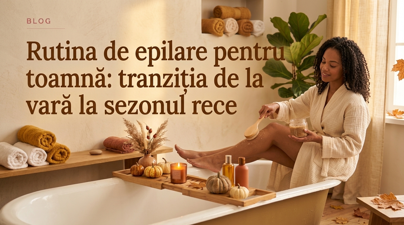 Rutina de epilare pentru toamnă: tranziția de la vară la sezonul rece
