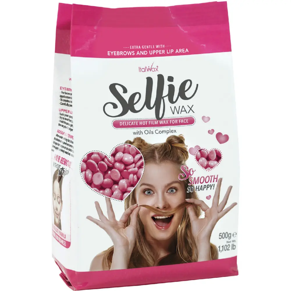 Epilare - Ceara Elastica Sintetica Granule Selfie 500 gr Italwax