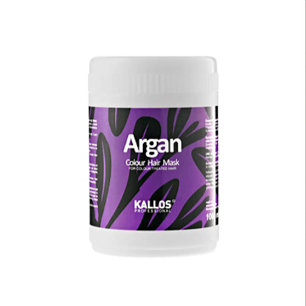 Tratamente pentru Par - Kallos Tratament cu ulei de argan pentru stralucirea parului vopsit