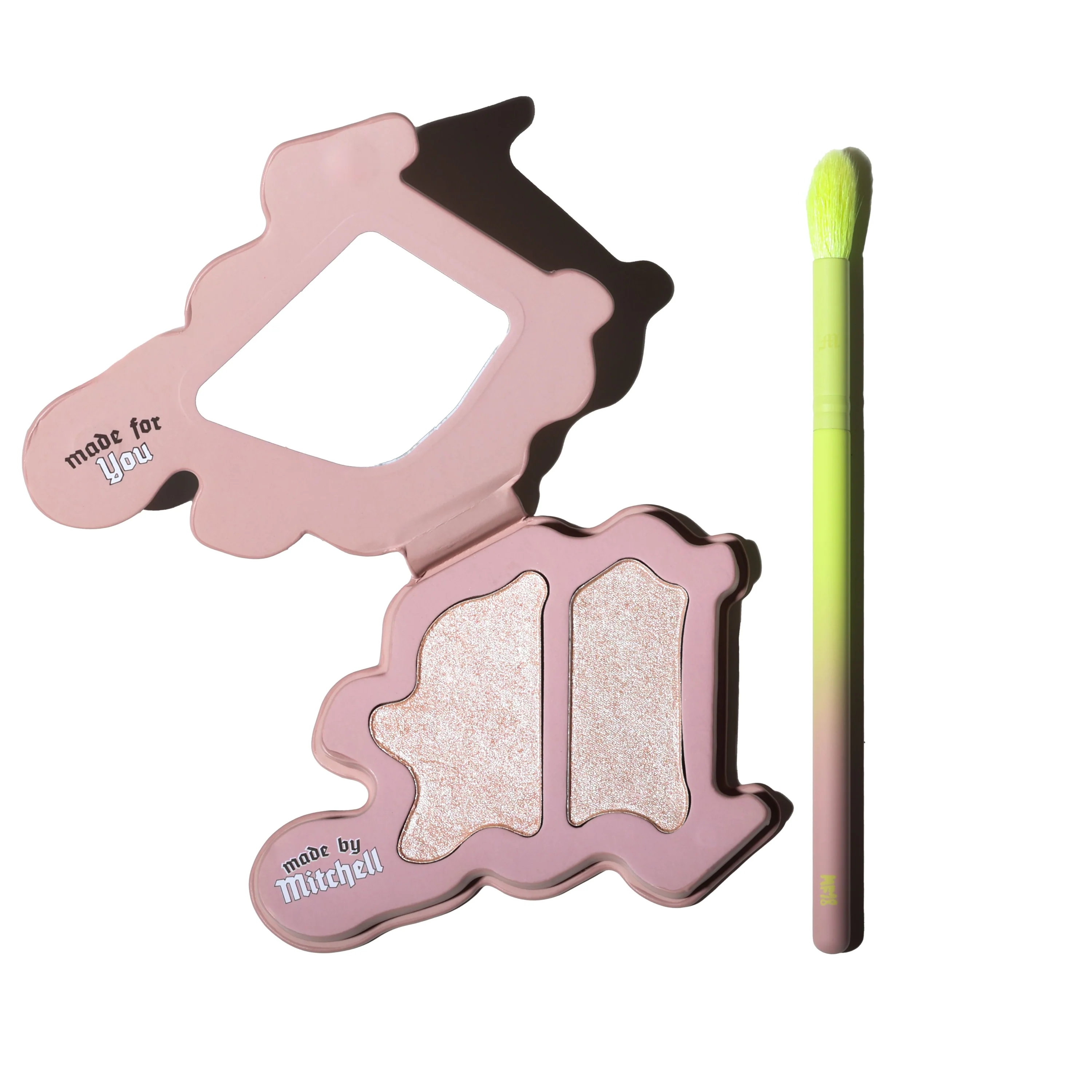Made by Mitchell Set Iluminator duo + pensula pentru aplicare [1]