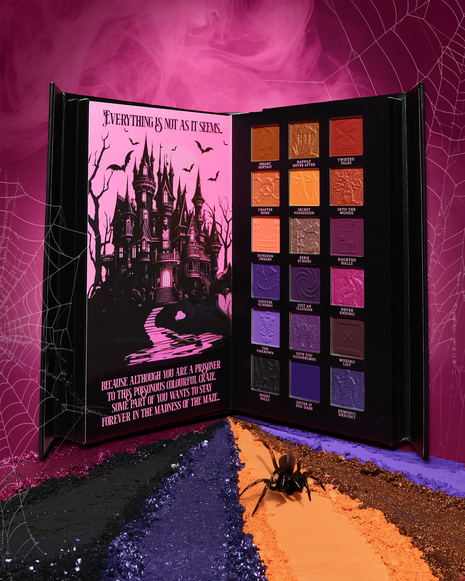 P.Louise Scary Tale Ending Halloween - paleta farduri tip carte [3]
