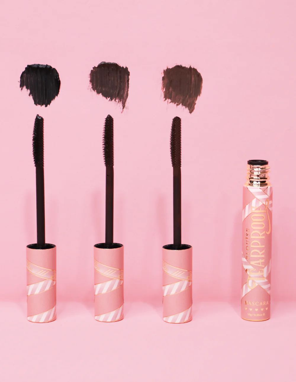 P.Louise Tearproof Mascara 10g - Soft Brown [5]