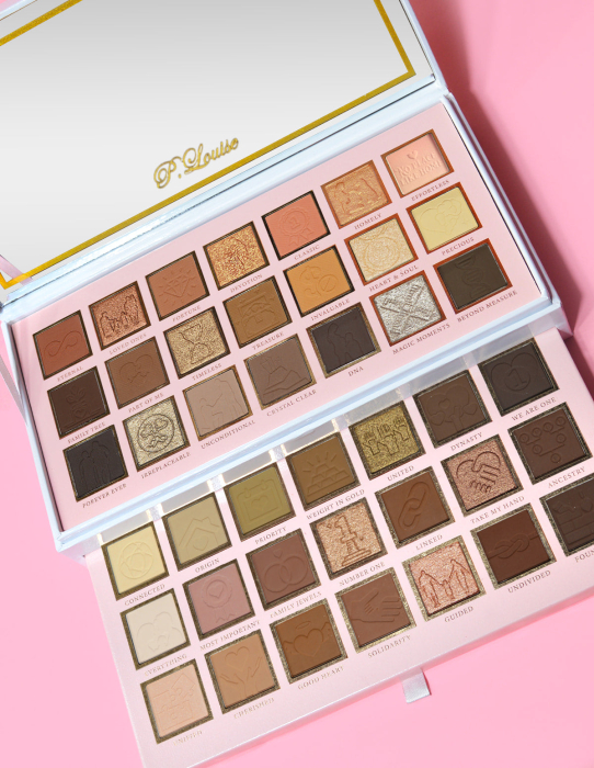 P.Louise Timeless Treasures Palette – Paleta 42 Nuanțe Mate și Sidefate [1]