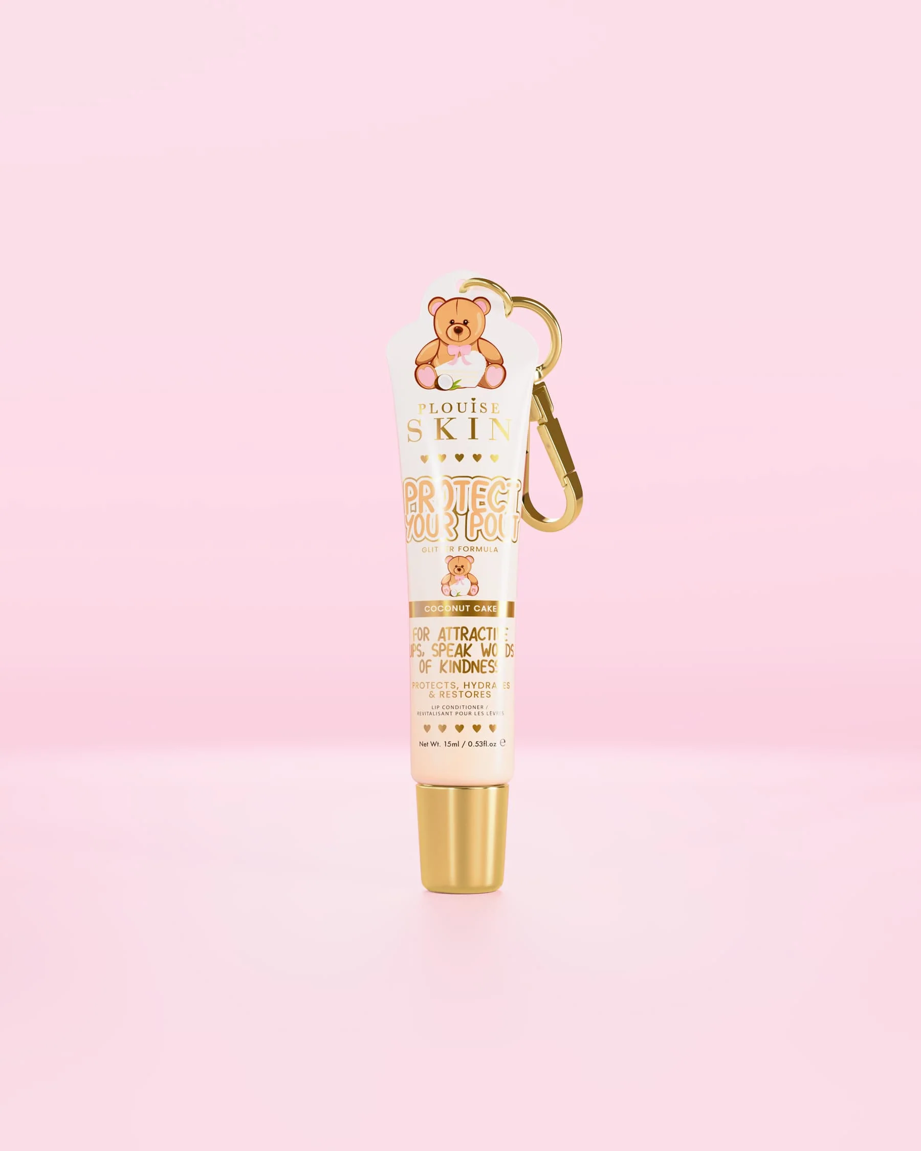 Set P.Louise Teddy Touch - set pensule, paleta + balsam buze [4]