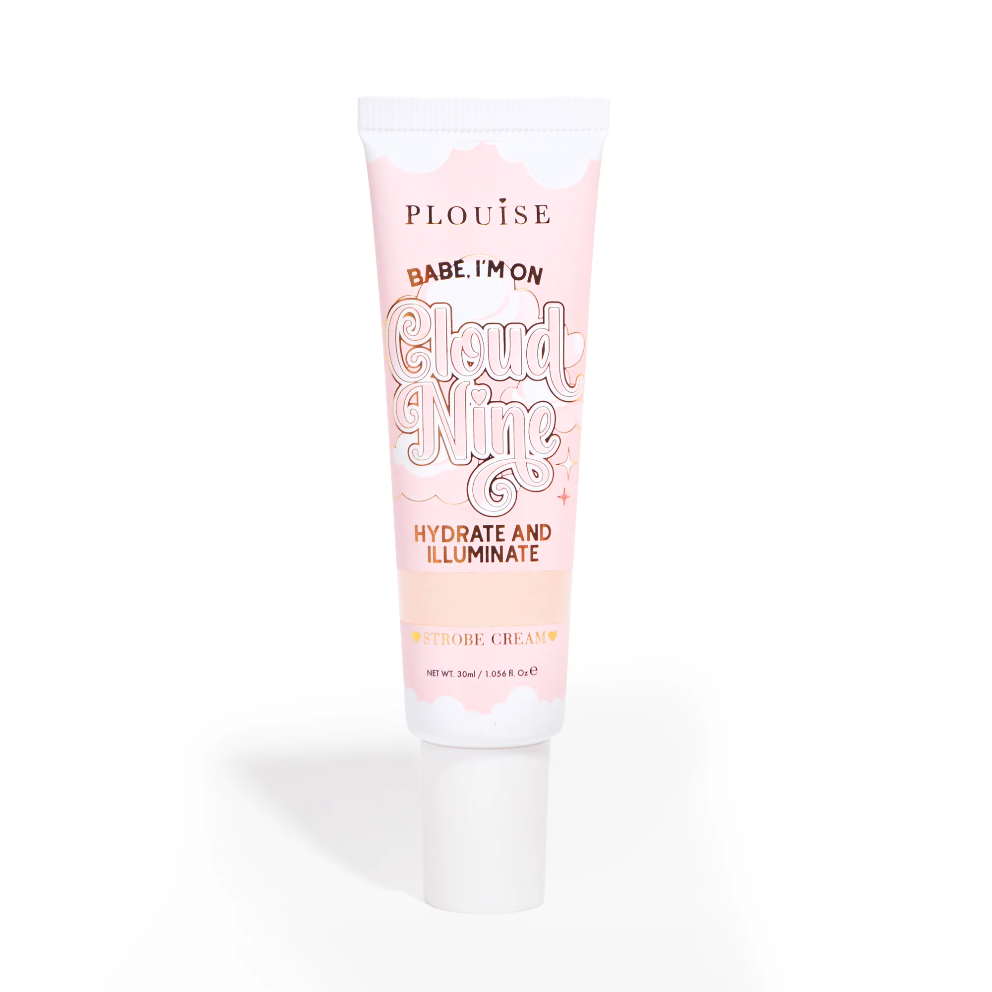 P.Louise Babe Im On Cloud Nine Strobe Cream - baza iluminatoare pentru fata nuanța Gold Gleam [1]