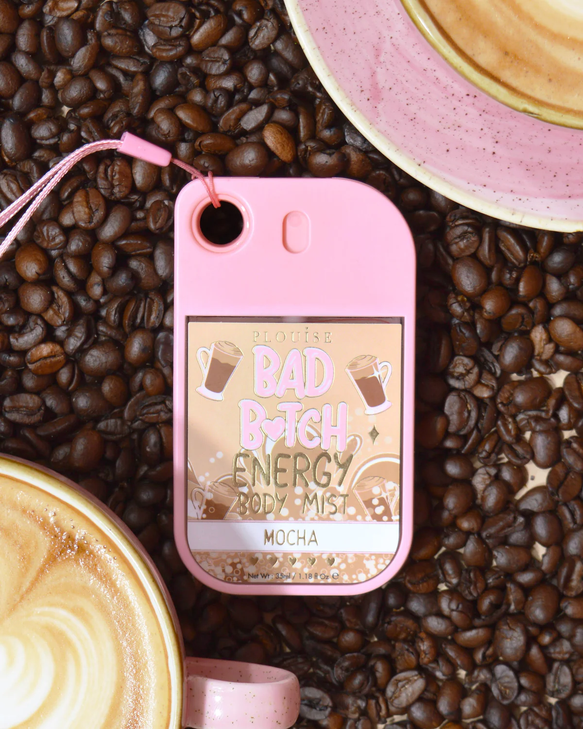 Toate produsele - P. Louise Bad Bitch Body Mist - Mocha spray de corp 35ml