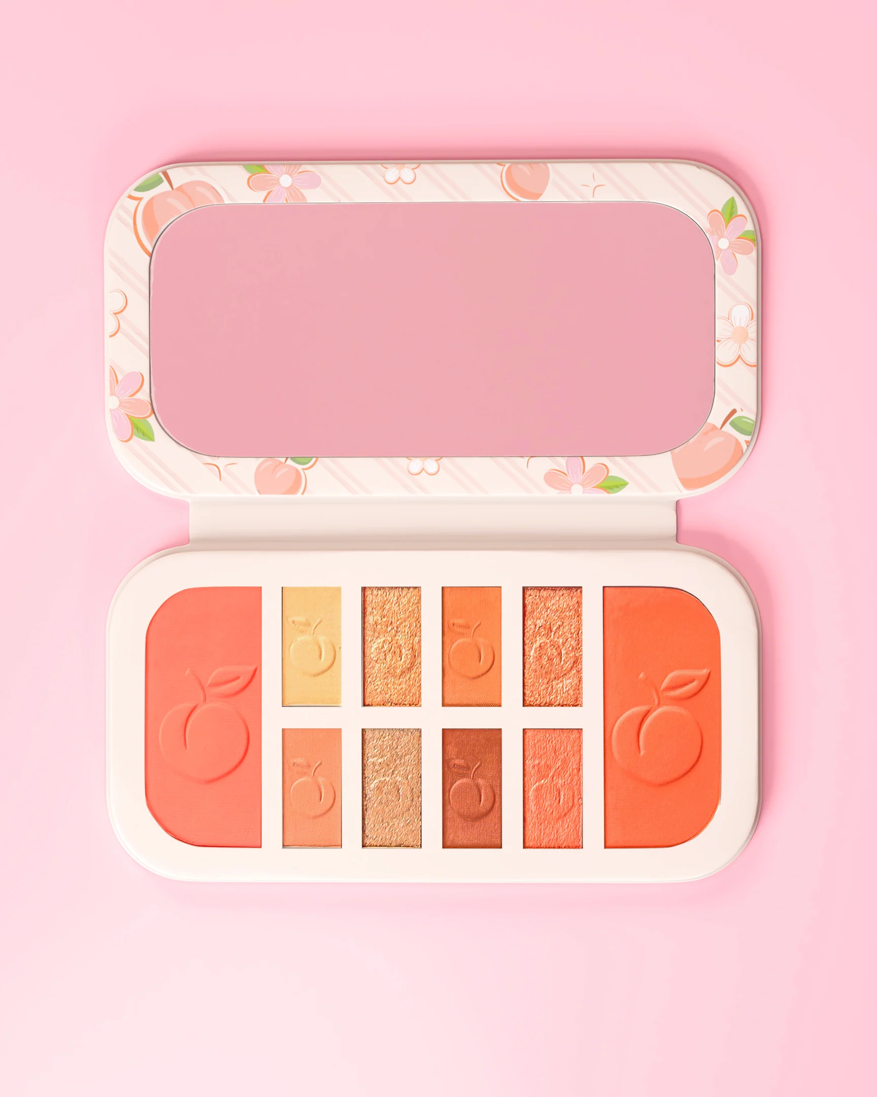 Promoții Crăciun - P.Louise Feeling Peachy - paleta farduri + blush