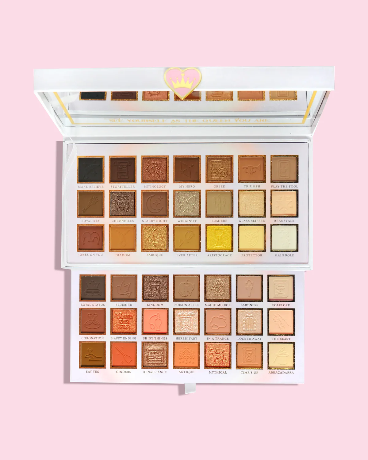 PLouise - Paletă farduri P.Louise If The Crown Fits Neutral – 42 nuanțe
