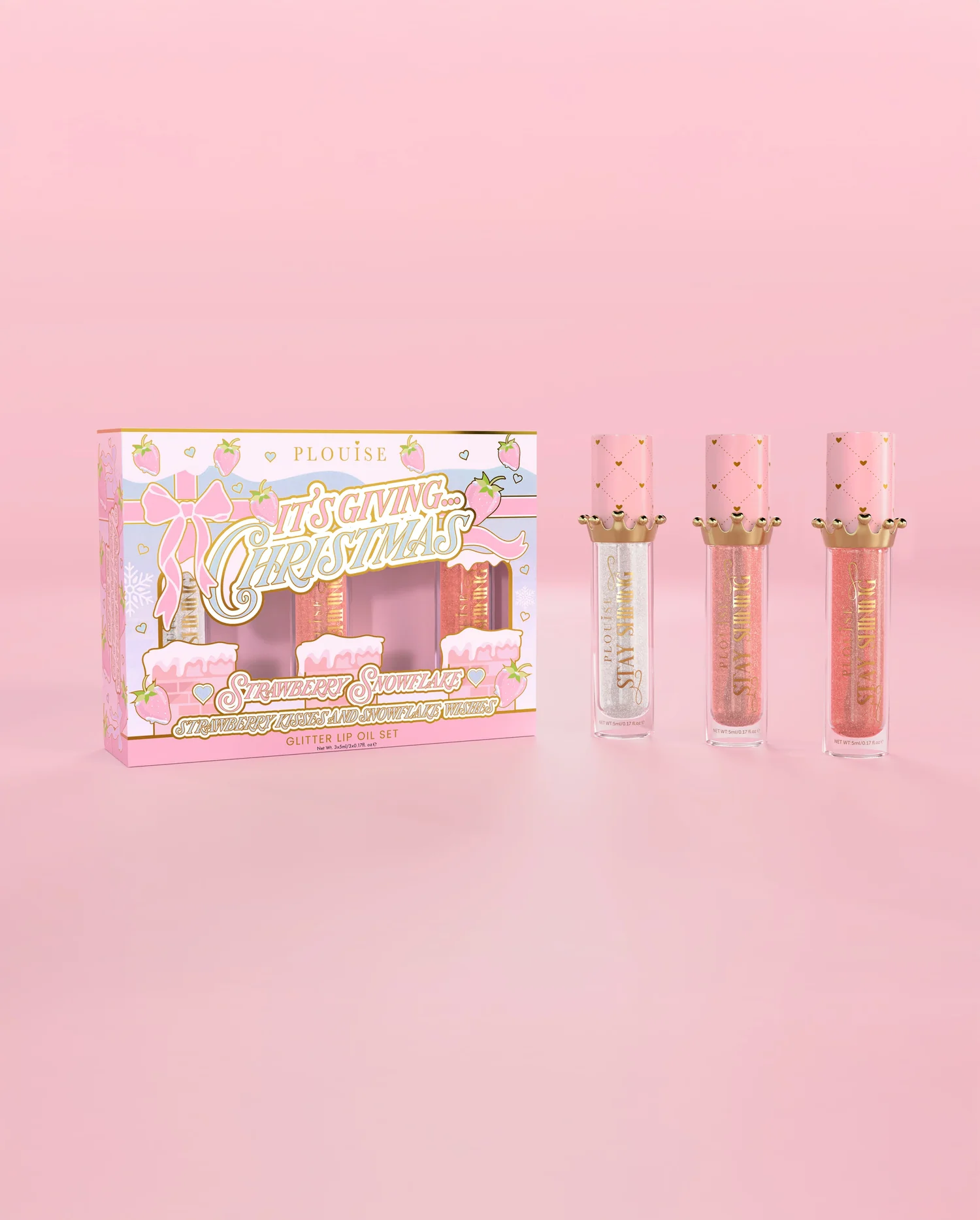 P.Louise It's Giving Christmas - set 3 uleiuri de buze [1]