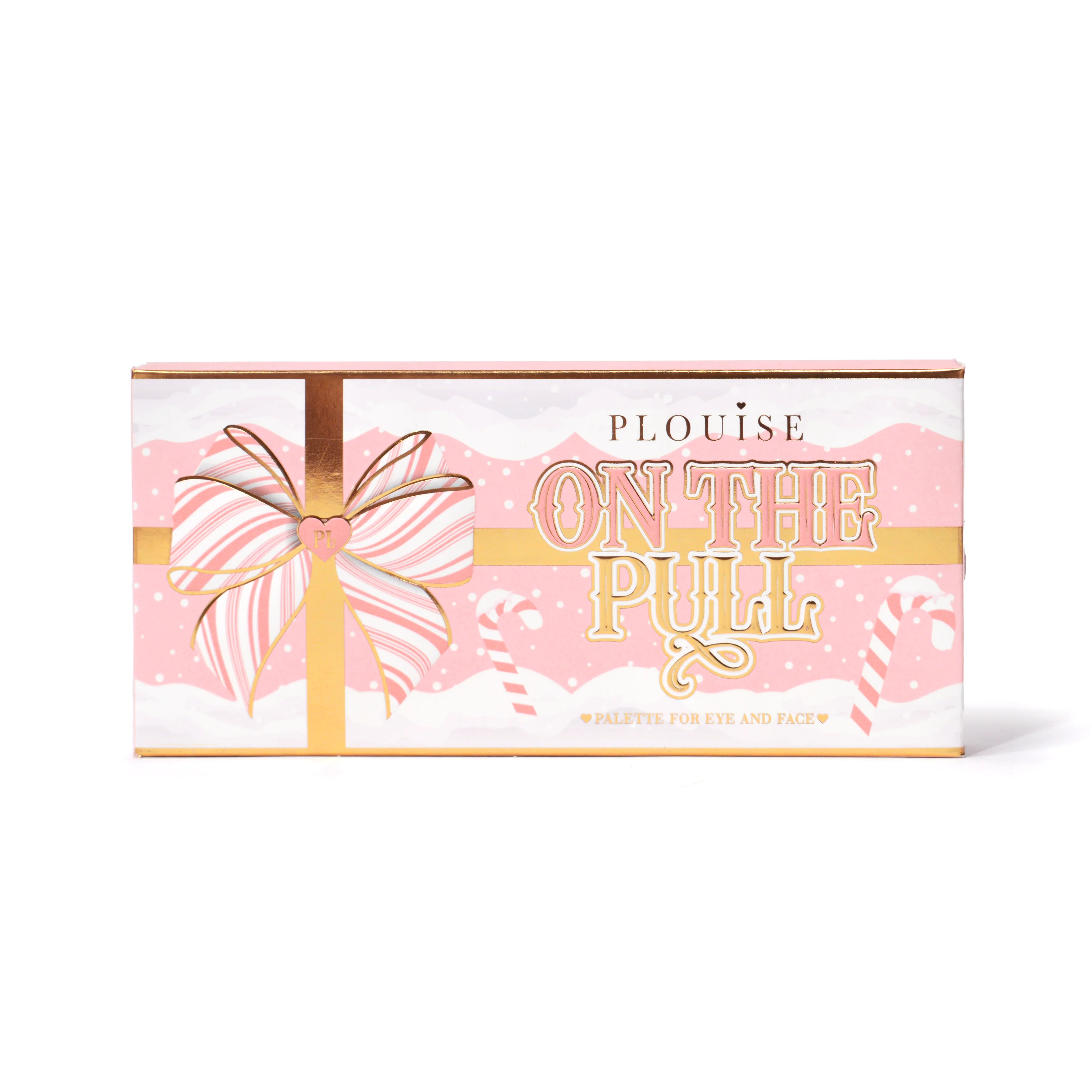Paletă P.Louise On The Pull Christmas Gold – farduri + iluminator ediție Crăciun [1]