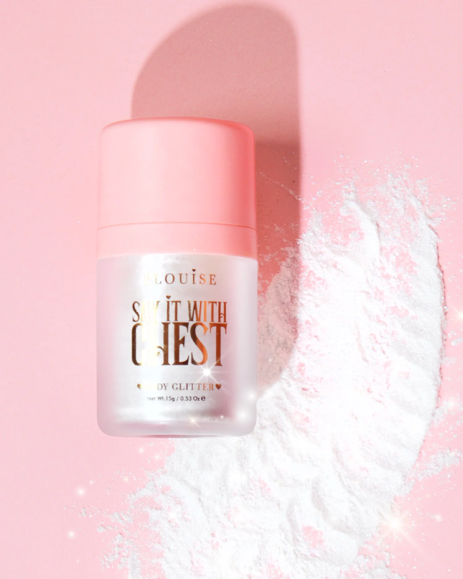 Promoții Crăciun - P.Louise Say It With Chest - iluminator pulbere pentru corp - nuanta First Flash