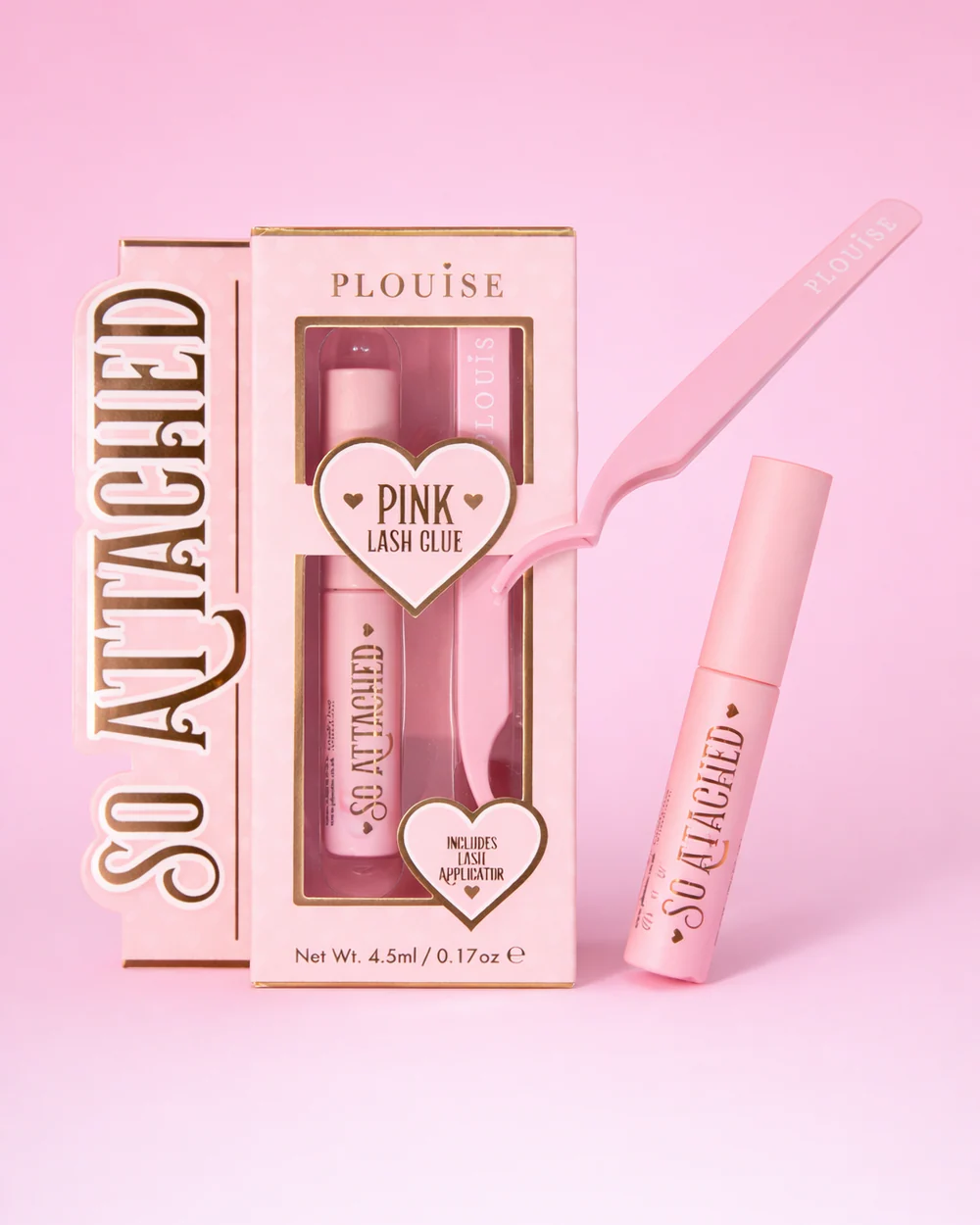 Spring Sale - P.Louise So Attached - set aplicator si lipici gene