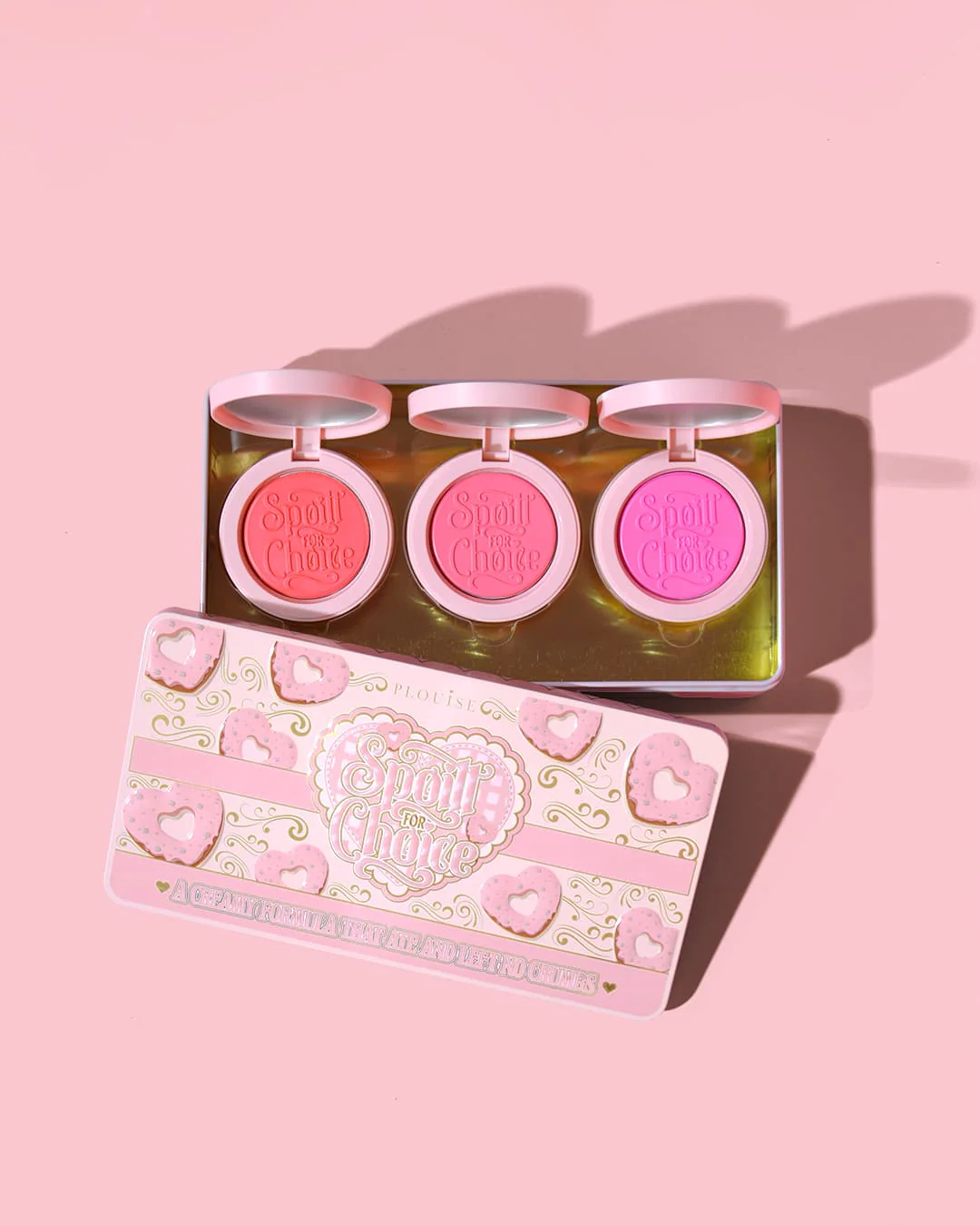 Toate produsele - P.Louise Spoilt For Choice - set 3 blush-uri cremoase