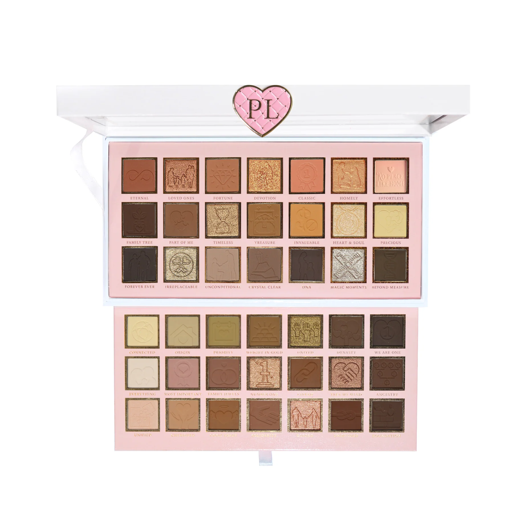 P.Louise Timeless Treasures Palette – Paleta 42 Nuanțe Mate și Sidefate [1]