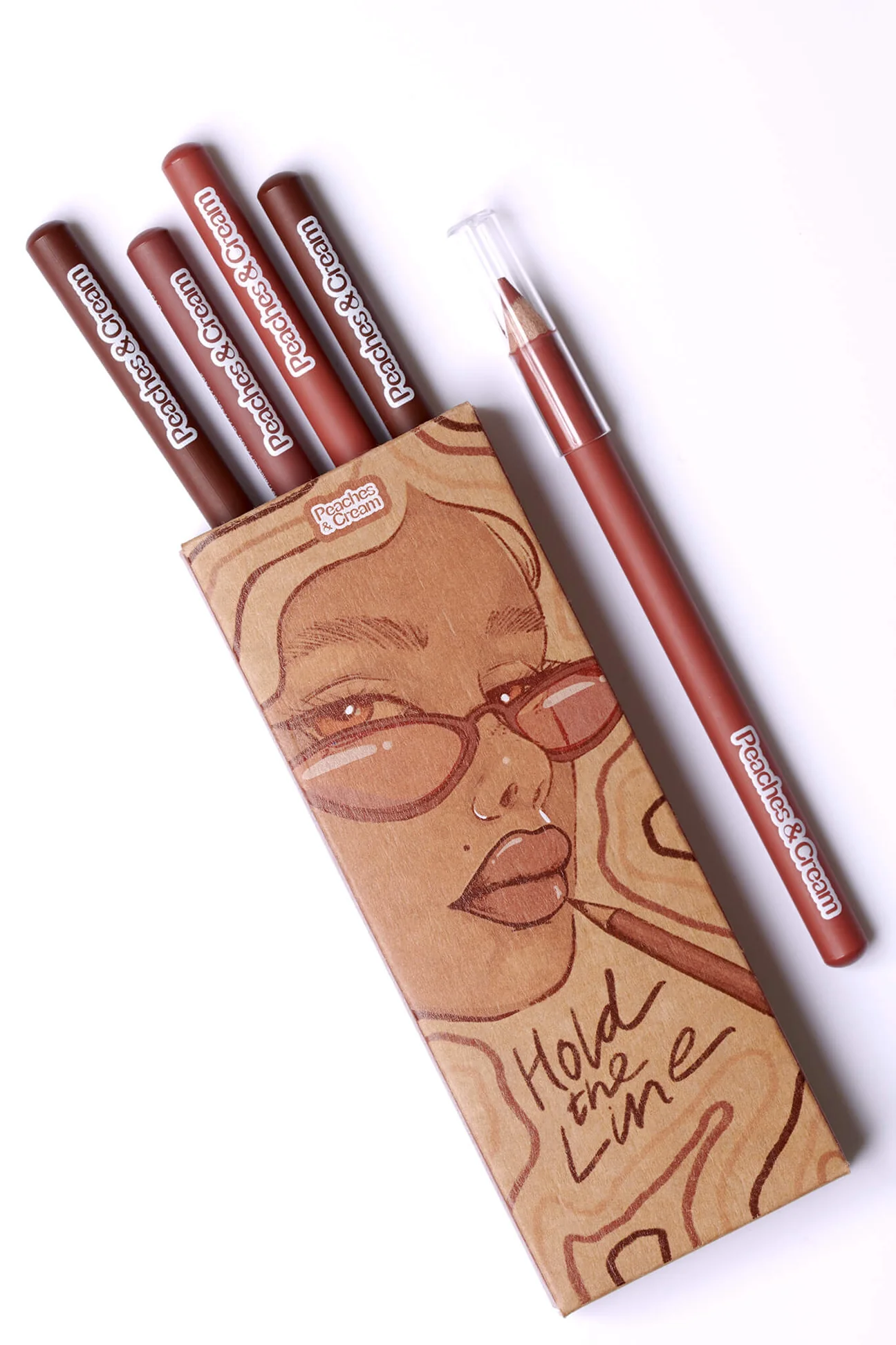 BRANDURI - Set Peaches & Cream Hold The Line – 5 creioane buze