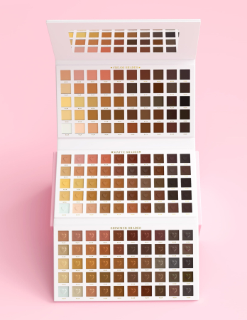 SET P.LOUISE NAUGHTY AND NICE LIPSTICK - PALETA RUJURI My Lips Are Sealed  + P.LOUISE WEDDING WISH BRIDAL SERIES - THE BIG DAY XXXL PALETA FARDURI [3]