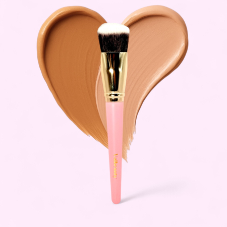 Pensulă ValBeauty pentru fond de ten – aplicare profesională și uniformă
