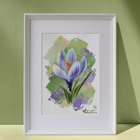 Art studies - Crocus