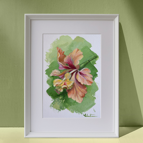Studii de artă - Hibiscus