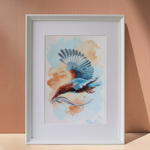 Art studies - Kingfisher 2