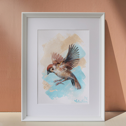 Art studies - Sparrow