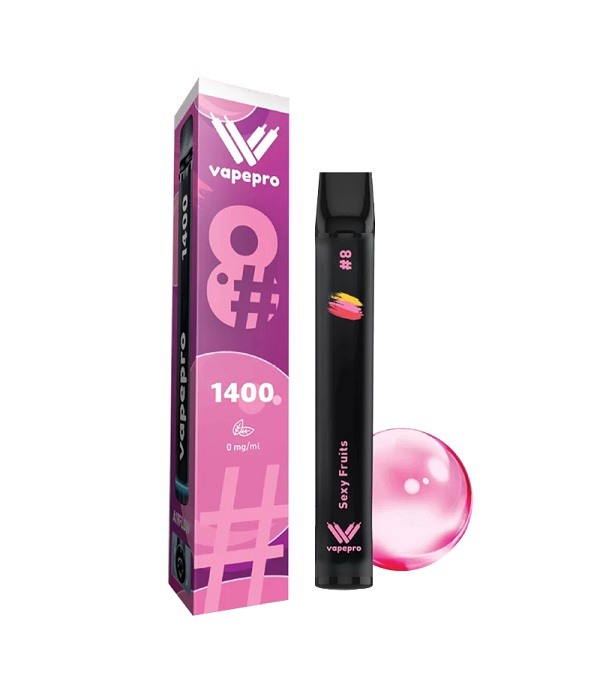 #8 Sexy, 1400 pufuri, Vapepro [2]