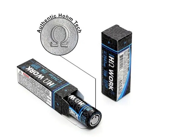 Acumulator Work 2547mAh-18650, Hohm Tech [2]