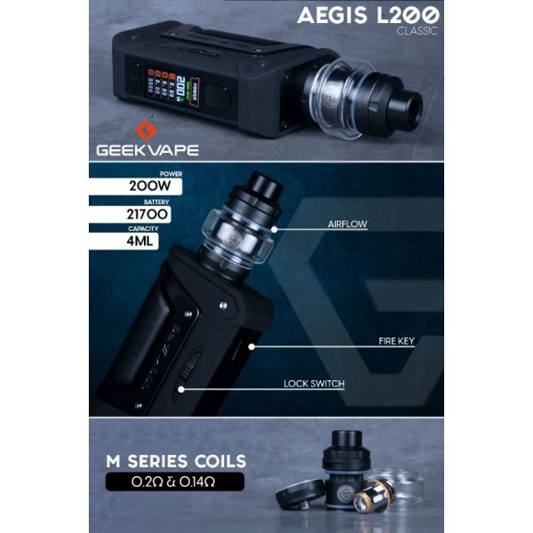 Aegis Legend 2 - L200 (21700), Geekvape [1]