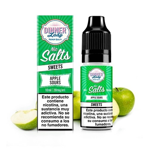 Apple  Sours, Dinner Lady Salts 10ml [1]