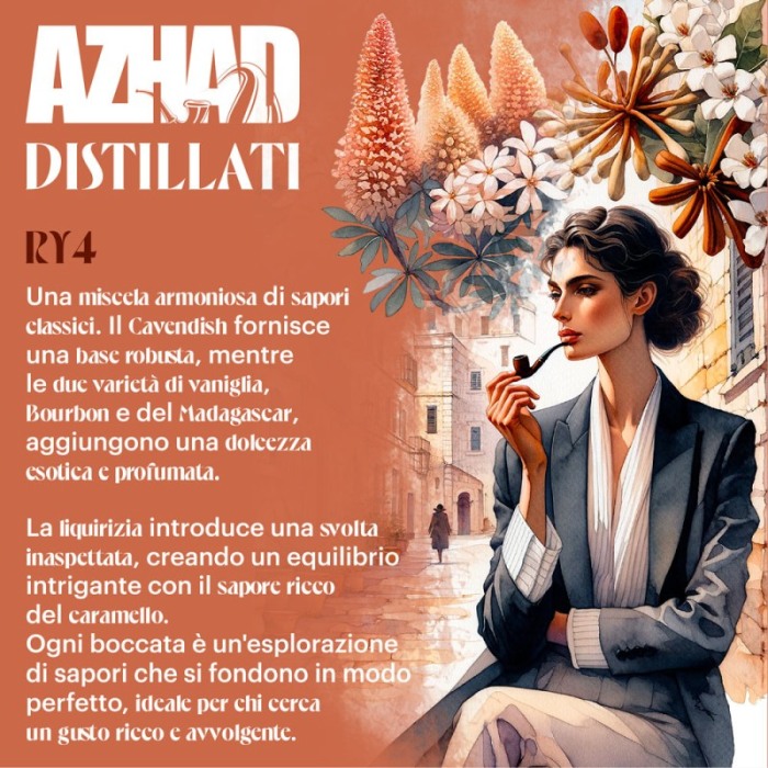 Aroma RY4 Distillati 10ml, Azhad [2]