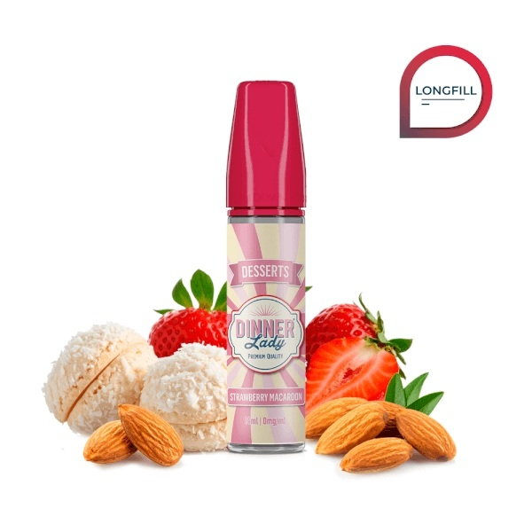 Aroma Strawberry Macaroon, Dinner Lady 14ml [1]