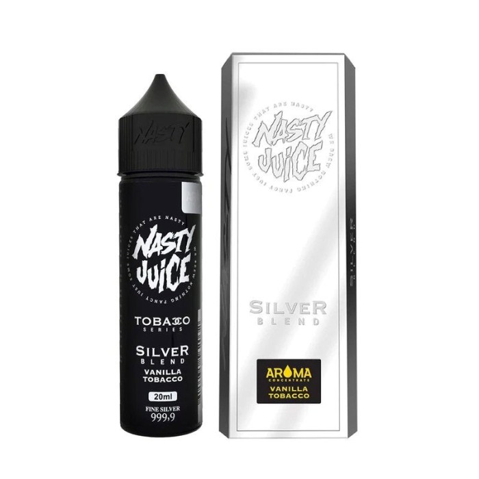 Aroma Tobacco Silver Blend, Nasty Juice 20ml [1]