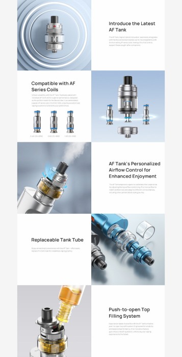 Atomizor  AF (Flexus) 2ml Silver,  Aspire [2]