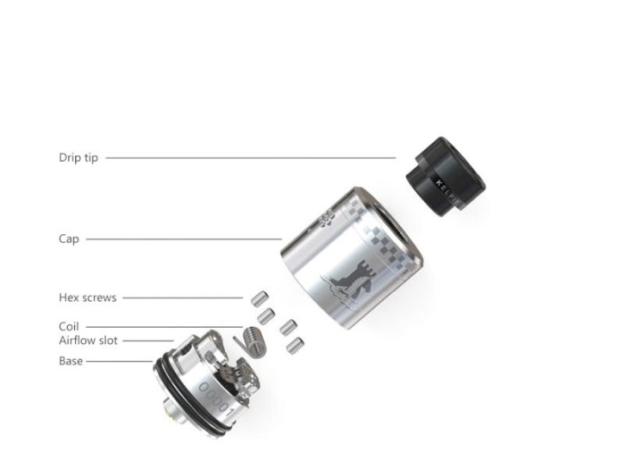 Atomizor Kelpie RDA, Ehpro [3]