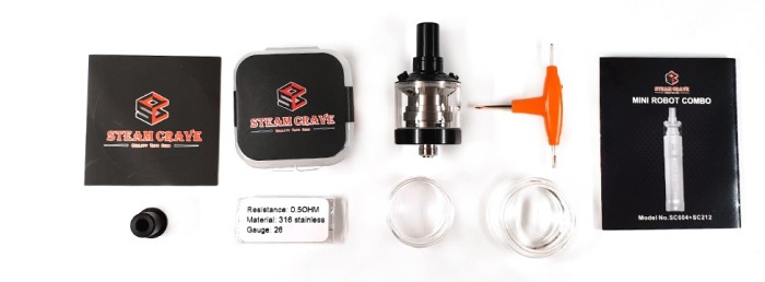 Atomizor Mini Robot RTA, Steam Crave [5]