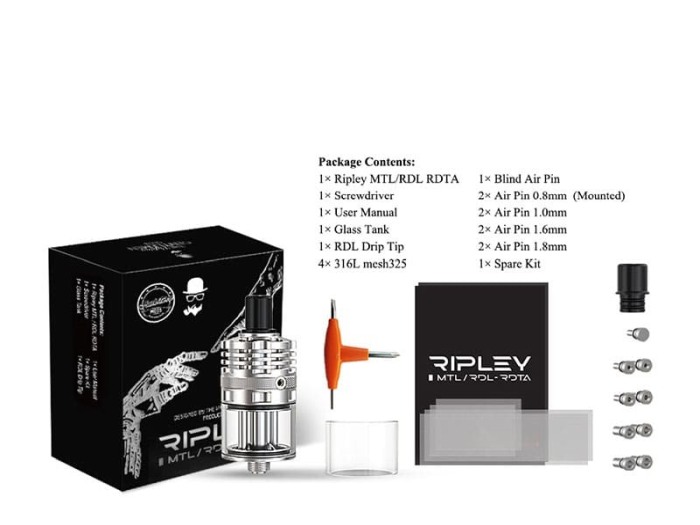 Atomizor Ripley RDTA, Ambition Mods and The Vaping Gentleman [4]