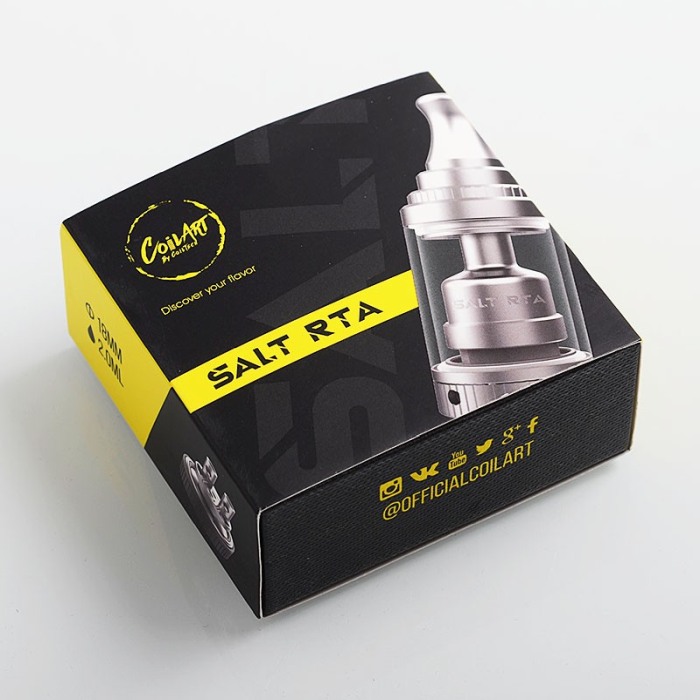 Atomizor Salt RTA, CoilArt [2]