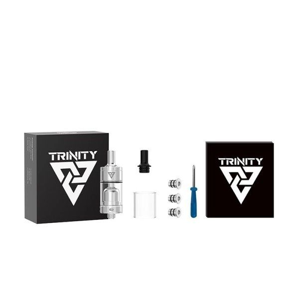 Atomizor Trinity RTA 19mm, Ambitions Mods - Silver [3]