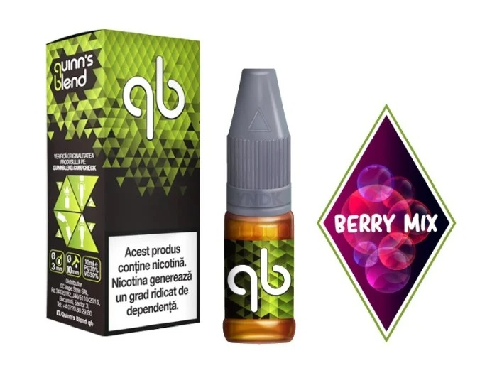 Berry Mix 6 mg/ml, Quinn's Blend Green 10ml [1]