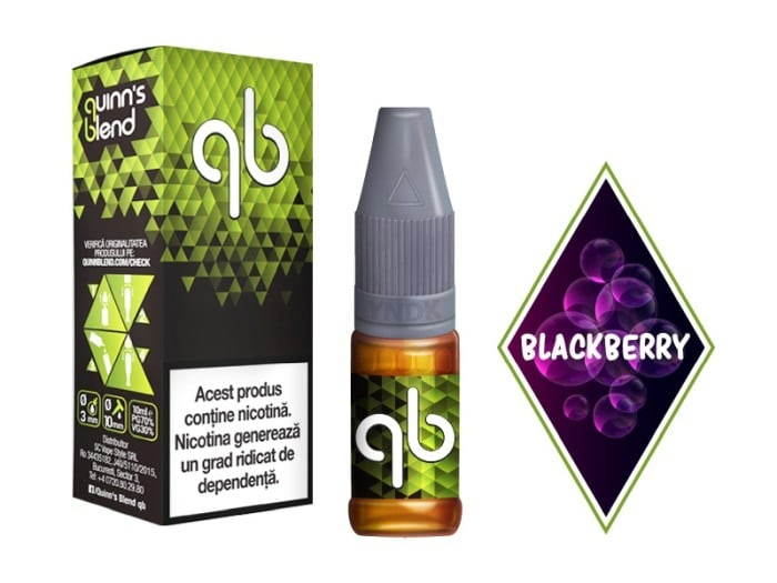 Blackberry 6 mg/ml, Quinn`s Blend Green 10ml [1]